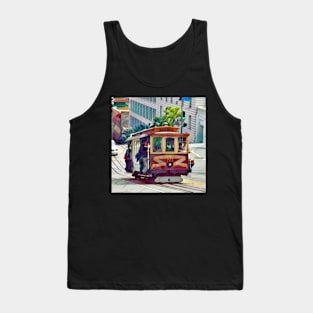 San Francisco Cable Car Tank Top